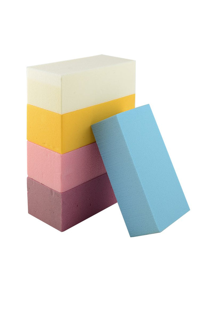 Oasis Coloured Foam Bricks pk4