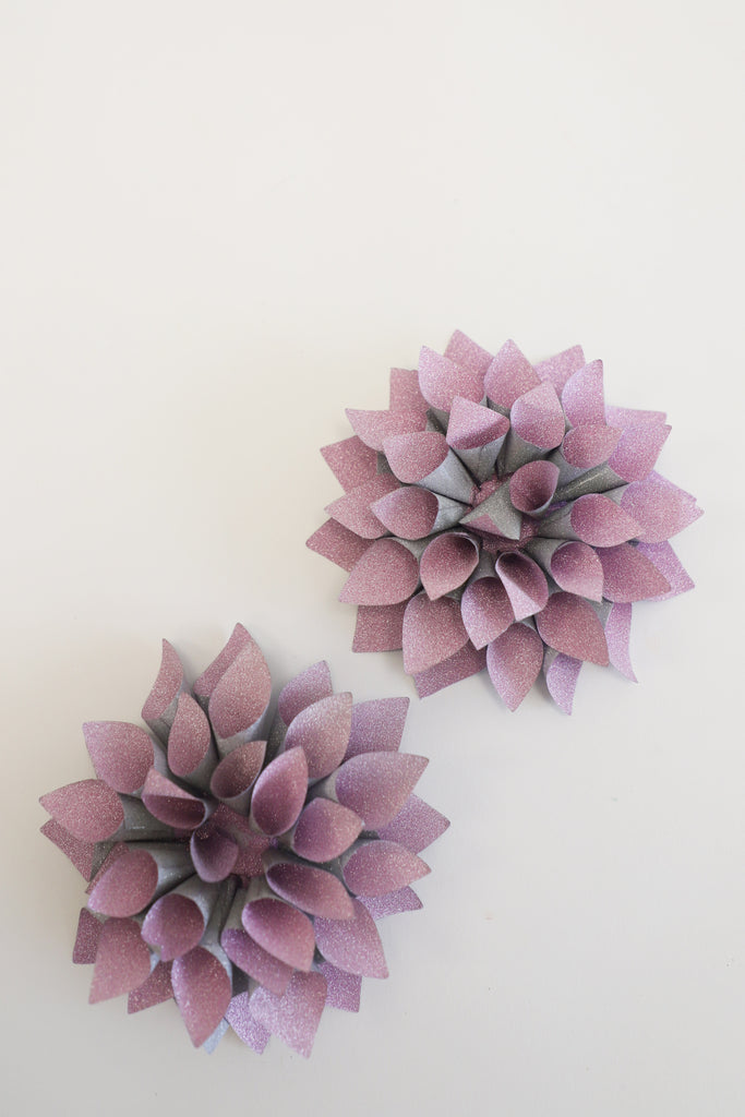 Glitter Flowers - Box of 24