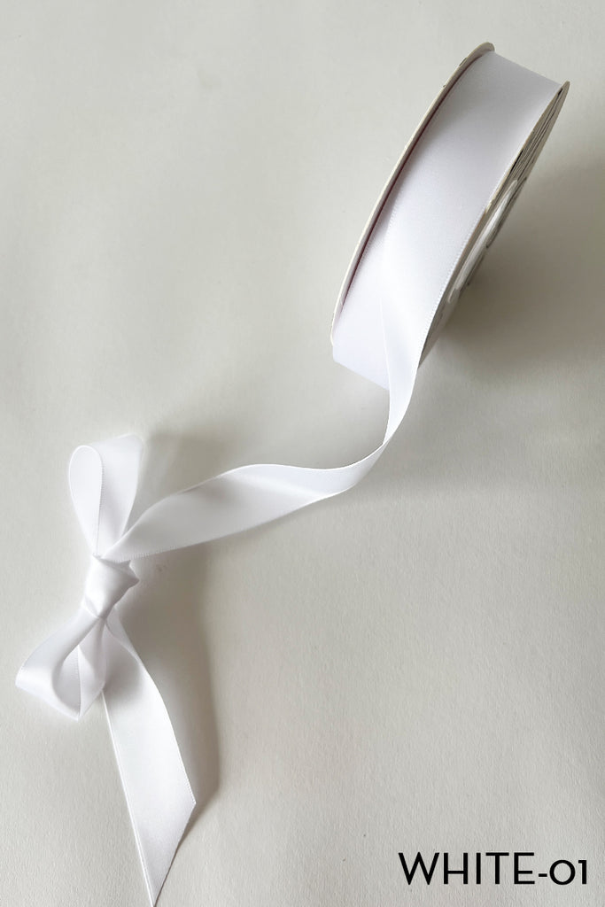 25mm Single Sided Satin Ribbon