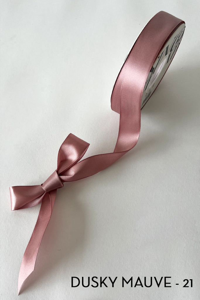 25mm Single Sided Satin Ribbon