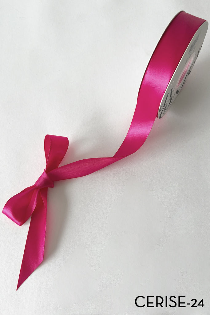 25mm Single Sided Satin Ribbon