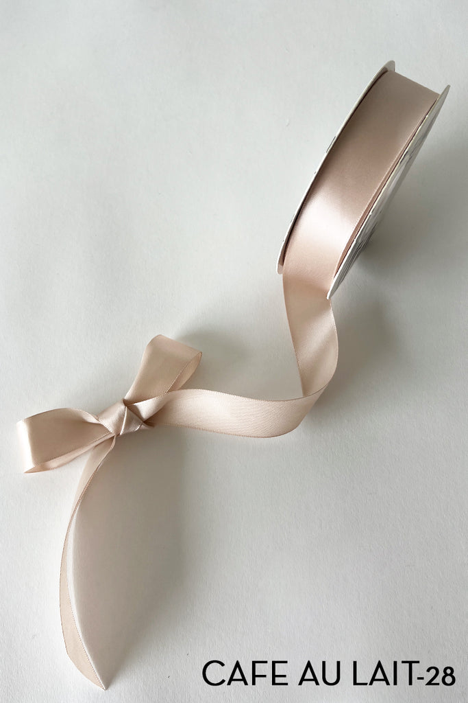 25mm Single Sided Satin Ribbon