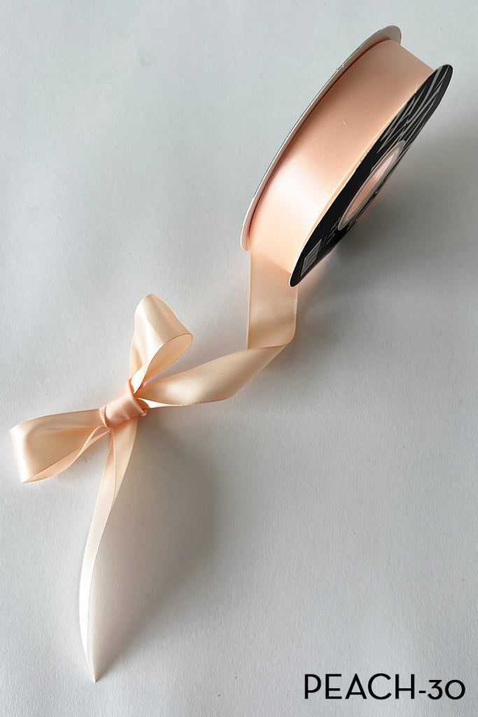 25mm Single Sided Satin Ribbon
