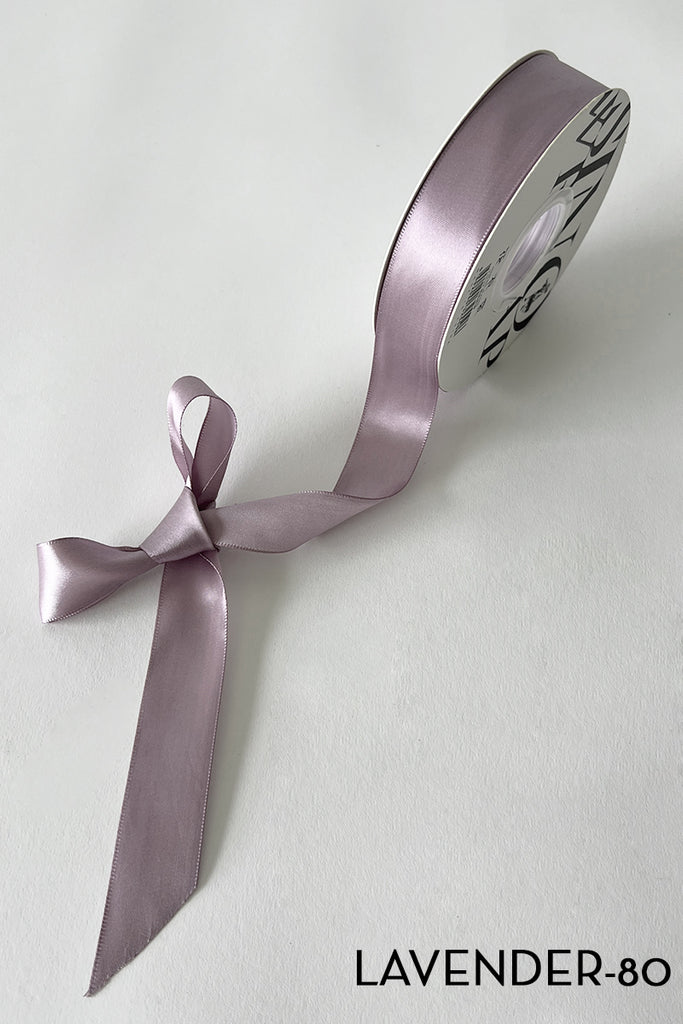 25mm Single Sided Satin Ribbon