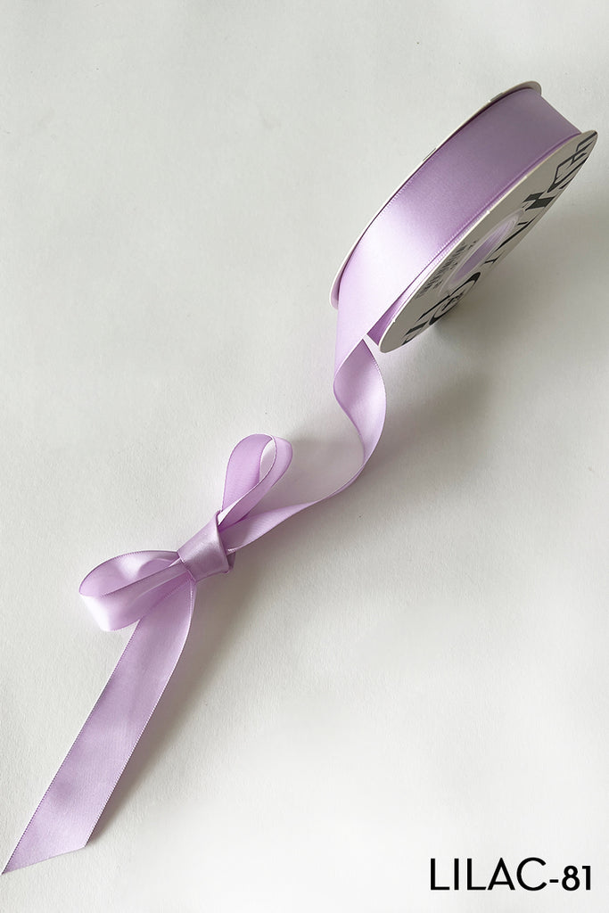25mm Single Sided Satin Ribbon