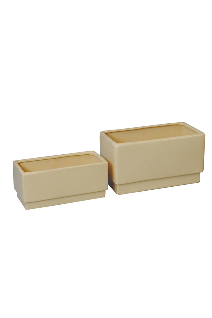 Rectangular Planter - Indent Base