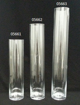 Tall Glass Bud Vases