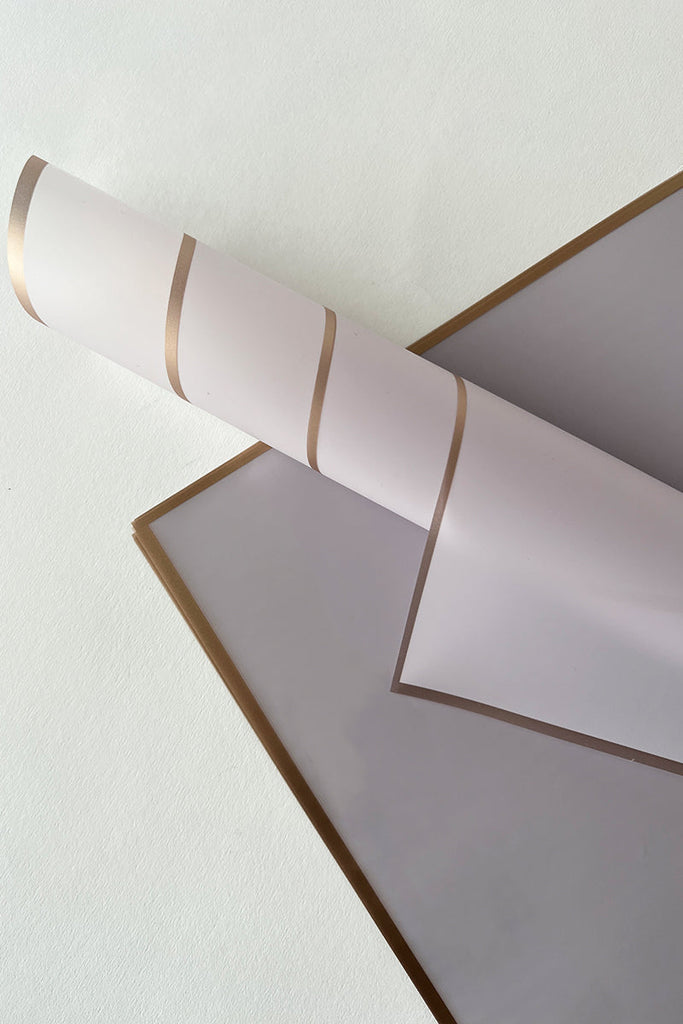 Frosted Sheet w/ Metallic Border pk40 (unit 1)