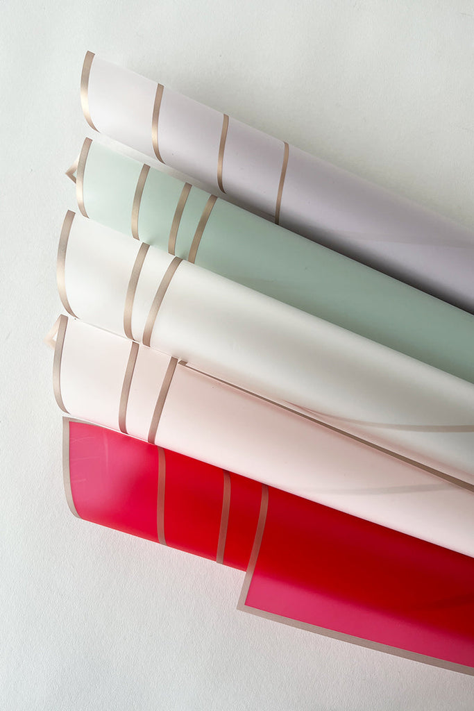 Frosted Sheet w/ Metallic Border pk40 (unit 1)