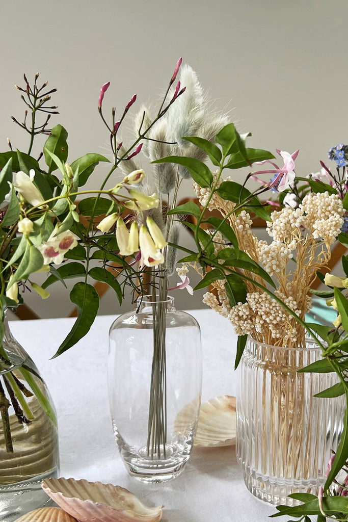 Amphora Glass Bud Vase