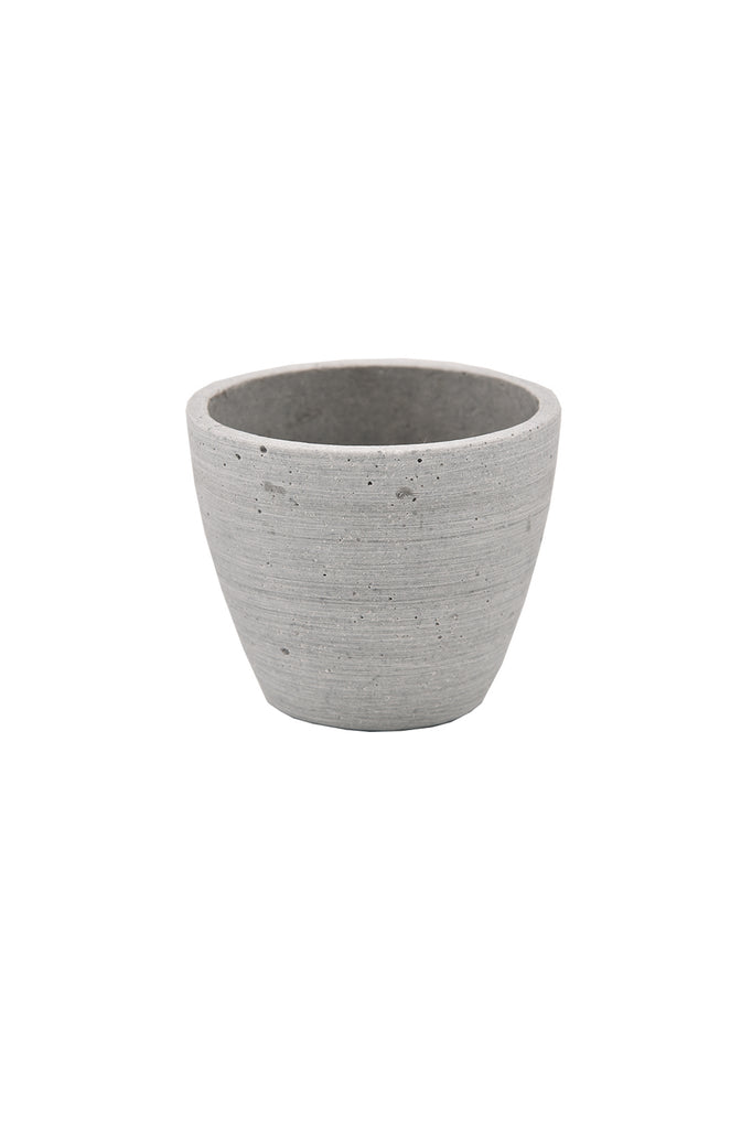 Concrete Look XSML Tapered Planter