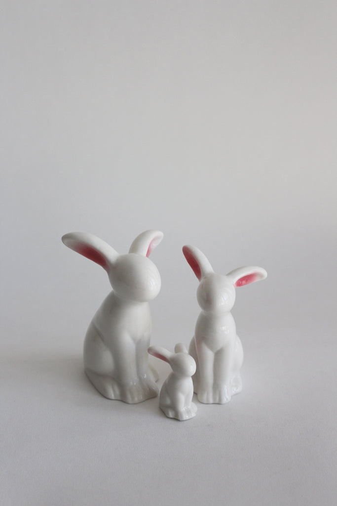 Ceramic Rabbit Set