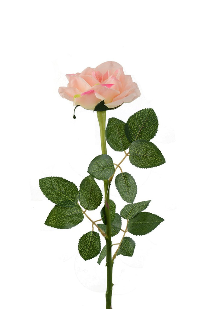 Silk Open Rose - Single Stem