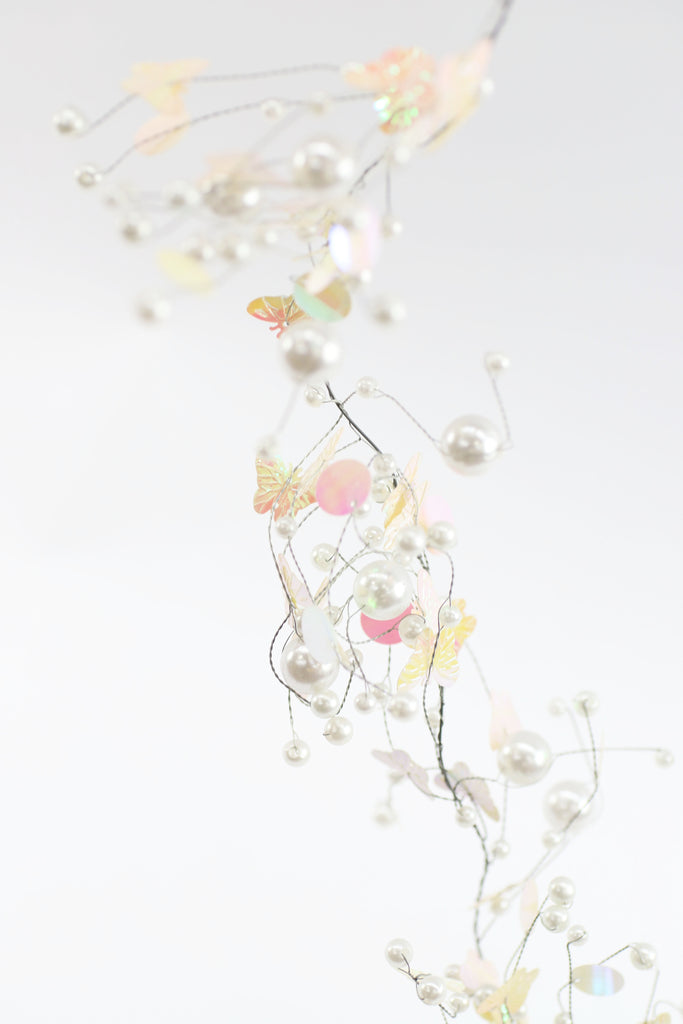 Butterfly and Pearl Garland