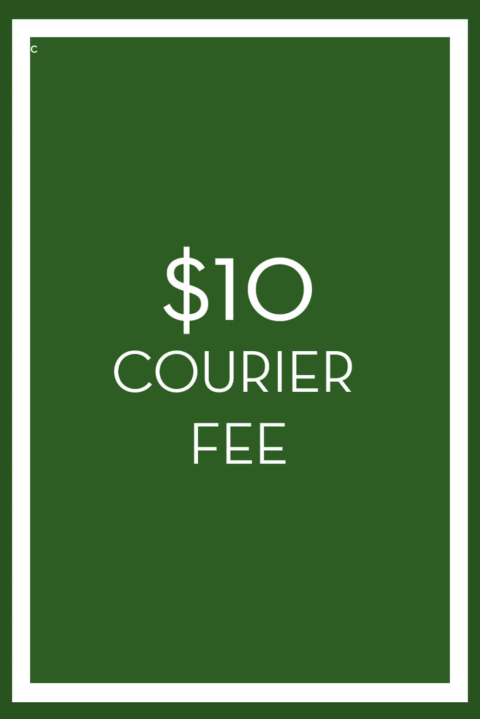 $10 COURIER FEE