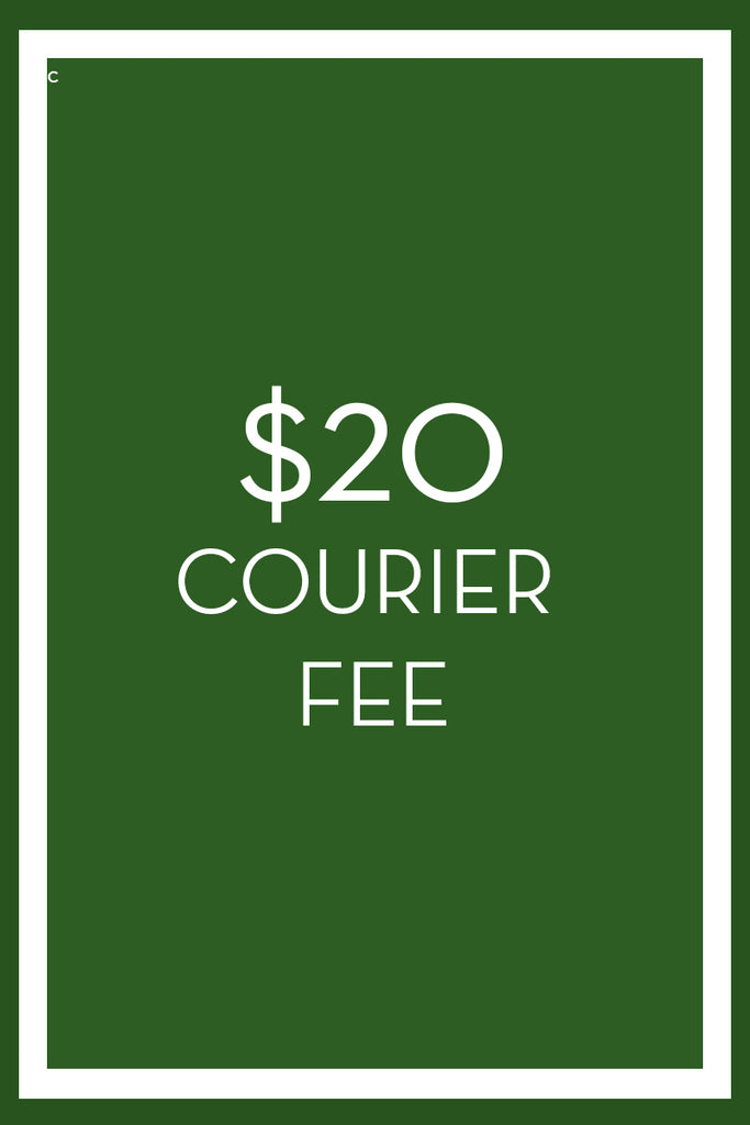 $20 COURIER FEE