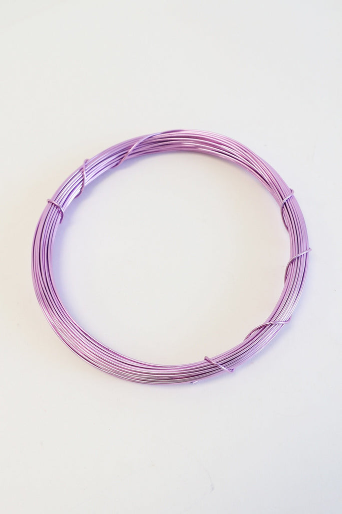 Thin Metallic Aluminum Wire 10m
